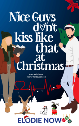 book cover for Nice Guys Don't Kiss Like That At Christmas