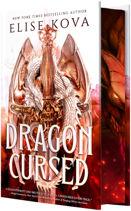 book cover for Dragon Cursed