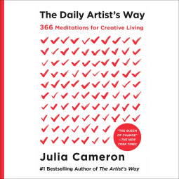 book cover for The Daily Artist's Way