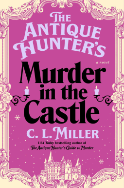 book cover for The Antique Hunter's Murder at the Castle