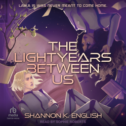 book cover for The Lightyears Between Us