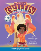 book cover for There's a Griffin on My Back