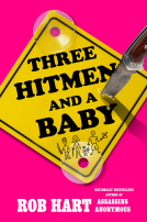 book cover for Three Hitmen and a Baby