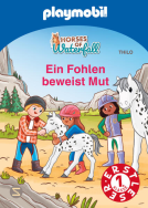 Buchcover für PLAYMOBIL Horses of Waterfall. Ein Fohlen beweist Mut