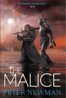 book cover for The Malice