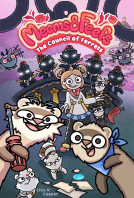 book cover for Meems and Feefs: The Council of Ferrets, Vol. 2