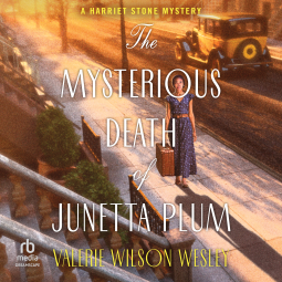 book cover for The Mysterious Death of Junetta Plum
