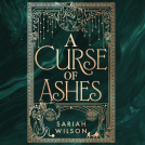 book cover for A Curse of Ashes