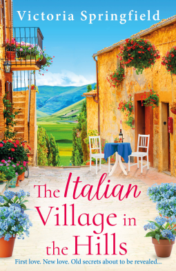 book cover for The Italian Village in the Hills