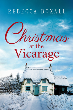 book cover for Christmas at the Vicarage