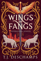 book cover for Wings and Fangs