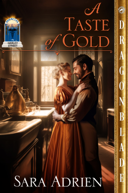 book cover for A Taste of Gold