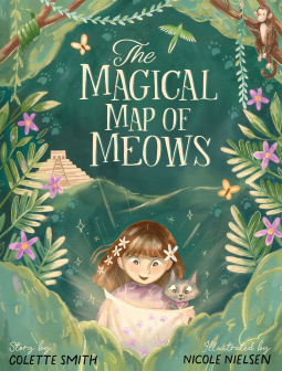 book cover for The Magical Map of Meows