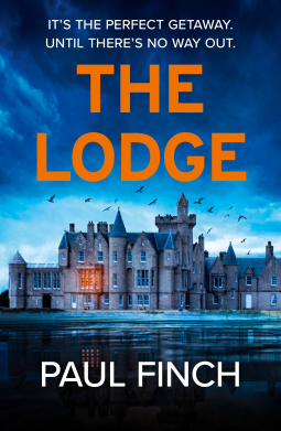 book cover for The Lodge
