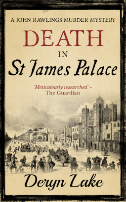 book cover for Death in St, James's Palace