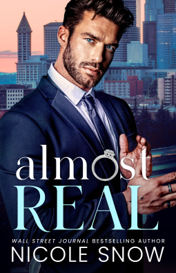 book cover for Almost Real