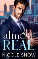book cover for Almost Real