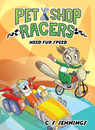 book cover for Pet Shop Racers: Need Fur Speed