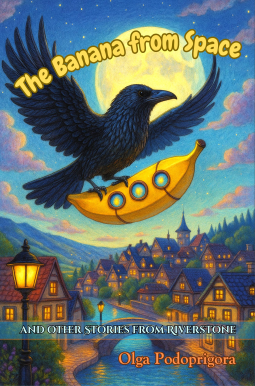 book cover for The Banana from Space and Other Stories from Riverstone