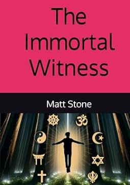 book cover for The Immortal Witness