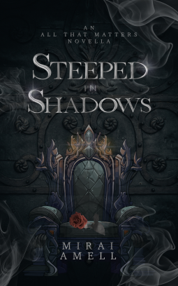book cover for Steeped in Shadows