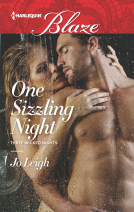 book cover for One Sizzling Night