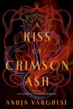 book cover for A Kiss of Crimson Ash