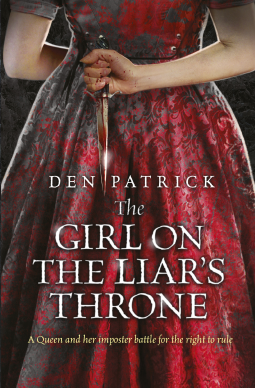 book cover for The Girl on the Liar's Throne