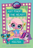 book cover for Littlest Pet Shop: Art from the Heart