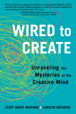 book cover for Wired to Create