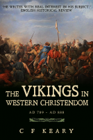 book cover for The Vikings in Western Christendom: A.D. 789-888
