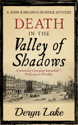 book cover for Death in the Valley of Shadows