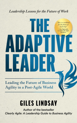 book cover for The Adaptive Leader