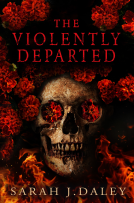 book cover for The Violently Departed