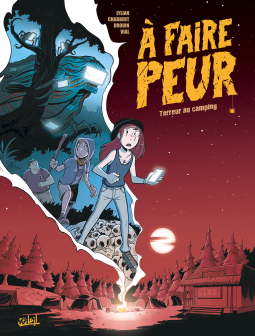 Couverture du livre pour À faire peur - Terreur au camping