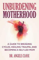 book cover for Unburdening Motherhood