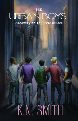 book cover for The Urban Boys: Discovery of the Five Senses