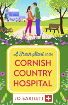 book cover for A Fresh Start at the Cornish Country Hospital