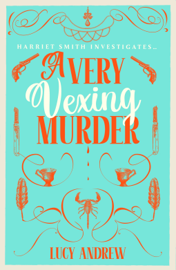 book cover for A Very Vexing Murder