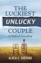 book cover for The Luckiest Unlucky Couple