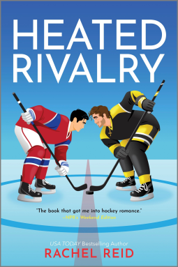book cover for Heated Rivalry