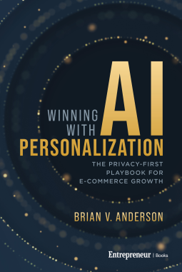 book cover for Winning with AI Personalization