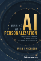 book cover for Winning with AI Personalization