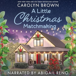 book cover for A Little Christmas Matchmaking