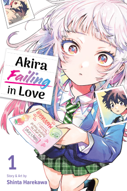 book cover for Akira Failing in Love, Vol. 1