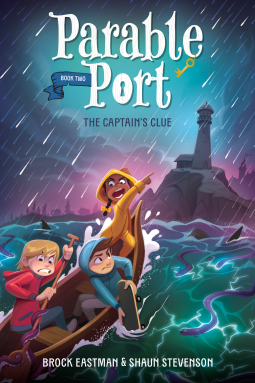 book cover for The Captain's Clue