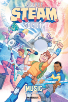 book cover for Secret S.T.E.A.M. Society: Music