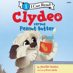 book cover for Clydeo versus Peanut Butter
