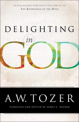 book cover for Delighting in God