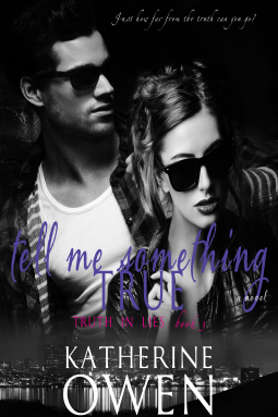 book cover for Tell Me Something True